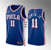 Men's Philadelphia 76ers #11 Jeff Dowtin Jr Royal Icon Edition Stitched Jersey Dzhi,baseball caps,new era cap wholesale,wholesale hats